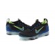 Nike Air VaporMax 2021 Flyknit Black Green and Blue Sneaker