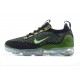 Nike Air VaporMax 2021 Flyknit Black Green DQ7640 001 Sneaker