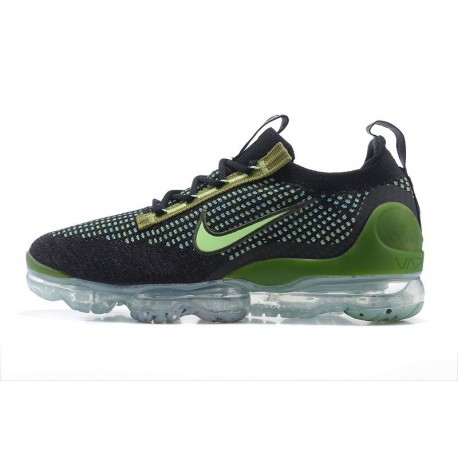 Nike Air VaporMax 2021 Flyknit Black Green DQ7640 001 Sneaker