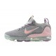 Nike Air VaporMax 2021 Flyknit Grey and Pink Sneaker