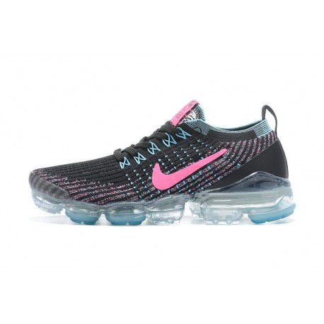 Nike Air VaporMax Flyknit 3 Black Pink Sneaker AJ5910 101