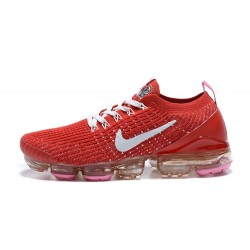 Nike Air VaporMax Flyknit 3 Red White Sneaker CU4756 600