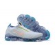 Nike Air VaporMax Flyknit 3 White Blue Sneaker AJ6900 003