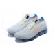 Nike Air VaporMax Flyknit 3 White Blue Sneaker AJ6900 003