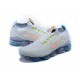 Nike Air VaporMax Flyknit 3 White Blue Sneaker AJ6900 003