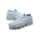 Nike Air VaporMax Flyknit 3 White Blue Sneaker AJ6910 200