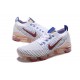 Nike Air VaporMax Flyknit 3 White Red Sneaker AJ6910 501